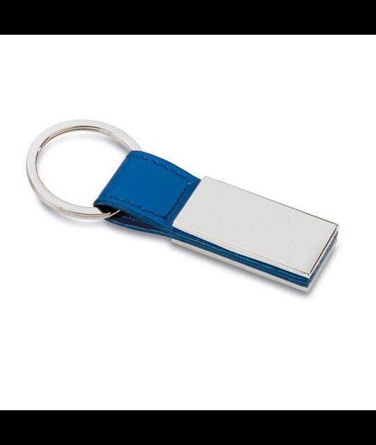 RECTANGLO - PU and metal key ring
