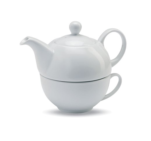 TEA TIME - Teapot and cup set 400 ml