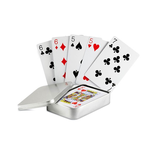 AMIGO - Playing cards in tin box