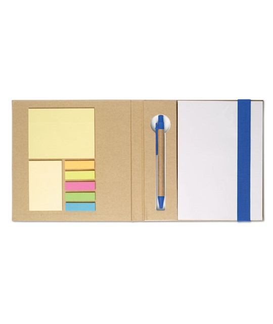 QUINCY - Notebook with memo set and pen