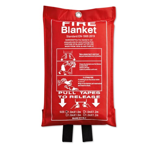 BLAKE - Fire blanket in pouch 100x95cm