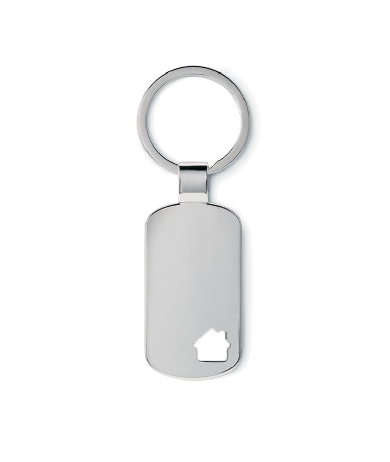 HOUSE KEY - Key ring with house detail