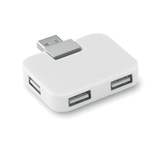 SQUARE - 4 port USB hub