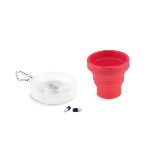 CUP PILL - Silicone foldable cup