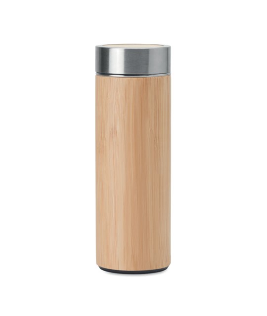 BATUMI - Double wall bamboo flask 400ml