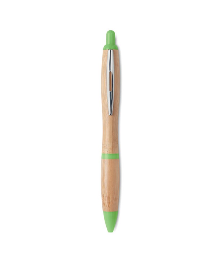 RIO BAMBOO - Ball pen in ABS and bamboo