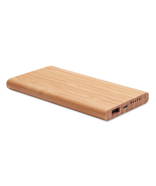 ARENA - Wireless power bank in bamboo