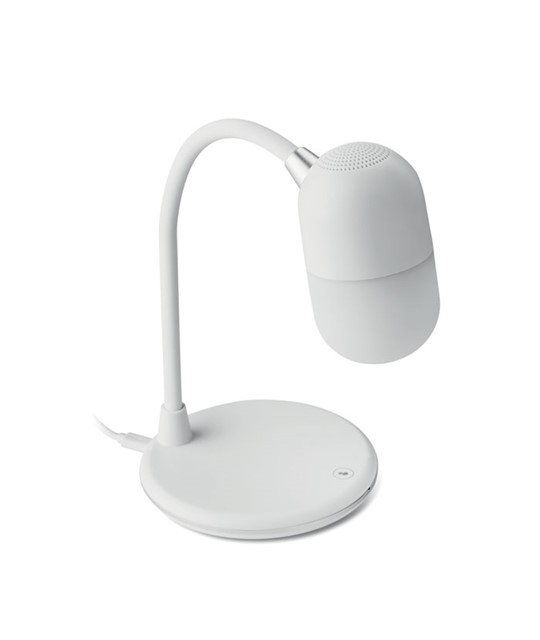 CAPUSLA - Wireless charging lamp speaker