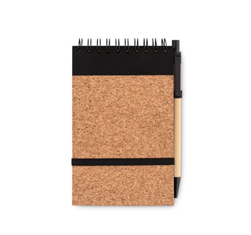 SONORACORK - A6 Cork notepad with pen
