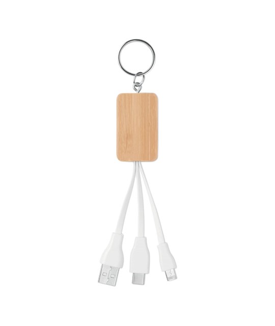 CLAUER - Bamboo 3-in-1 cable