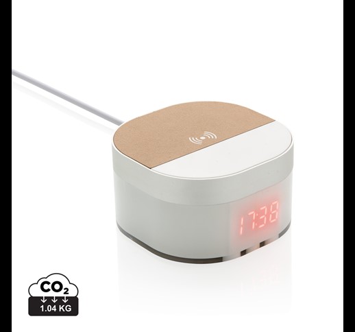 Aria 5W Wireless Charging Digital Clock