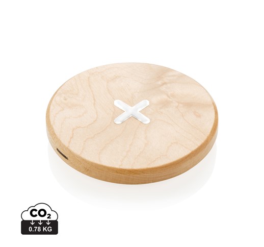 5W wood wireless charger