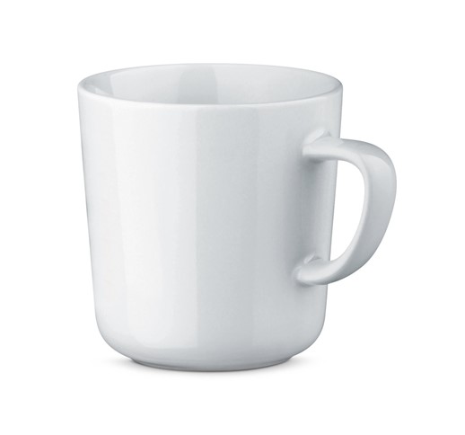 MOCCA WHITE. Ceramic mug 270 mL