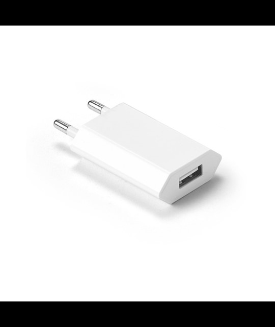 WOESE. Power adapter USB-A 5W made from recycled ABS (100% rABS)