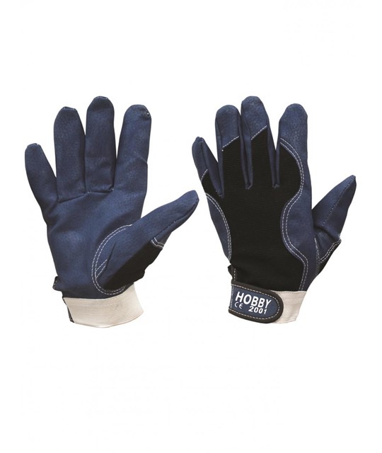 HOBBY MINIMUM RISK GLOVES  ARTIFICIAL LEATHER AND MAGIK BACK