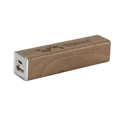 Powerbank 2000 Wood charger