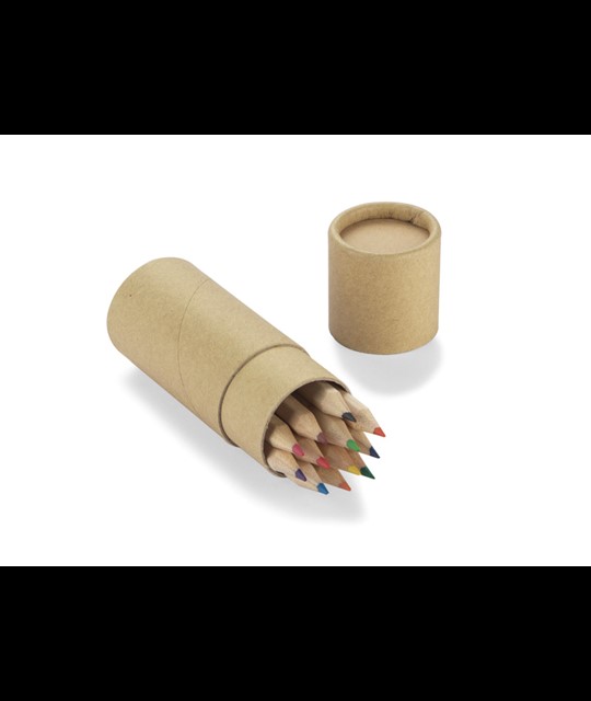 Crayons in a tube of 12 pcs. REDKO