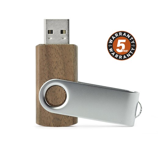USB ključ TWISTER WALNUT 16 GB