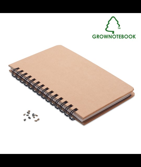 Grownotebook™ - Zvezek s semeni borovca