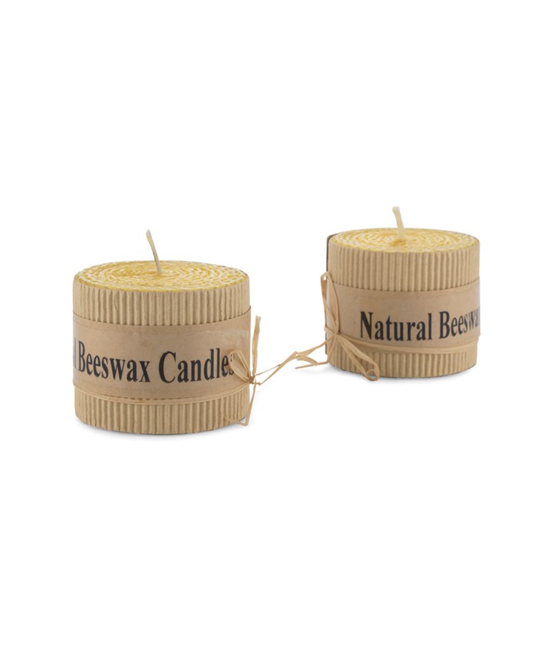 Beeswax candle set HANNI