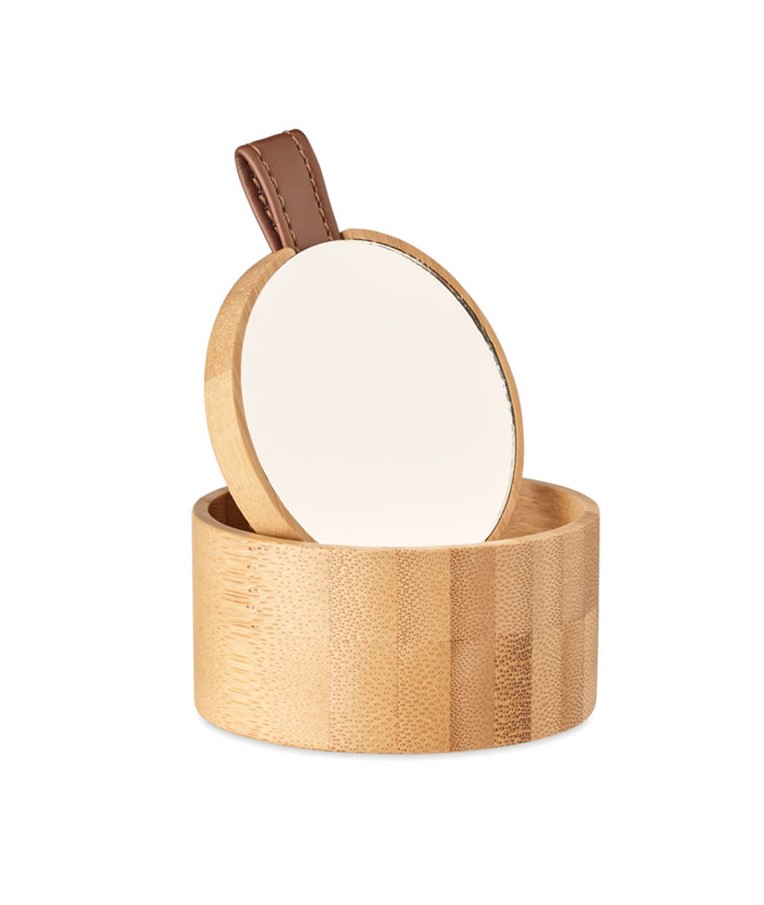 TREASURE - Bamboo mirror jewellery box