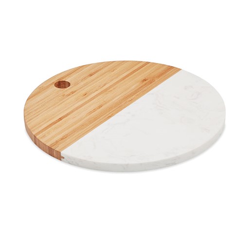 HANNSU - Marble/ bamboo serving board