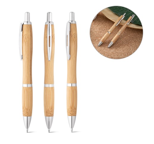 NICOLE. Bamboo ball pen