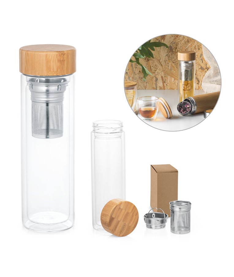 MAKAROVA. Bottle with infusers 490 mL