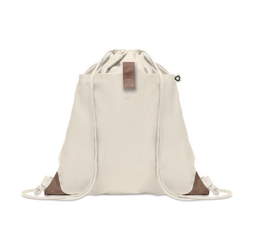 PANDA BAG - Recycled cotton drawstring bag