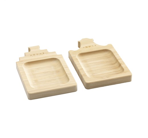 Woodlane Tapazz - 2 pack snackplates 
