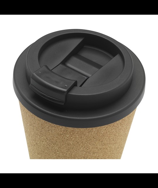 PLA Cork Cup 350 ml coffee cup