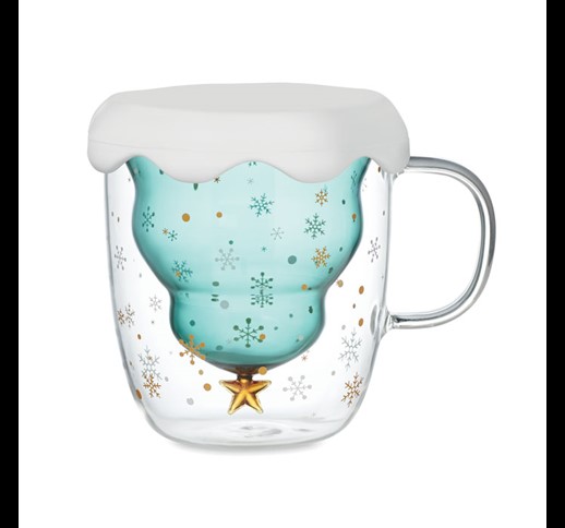 VERDE - Double wall borosilicate mug