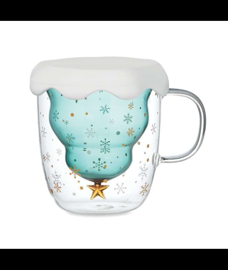 VERDE - Double wall borosilicate mug