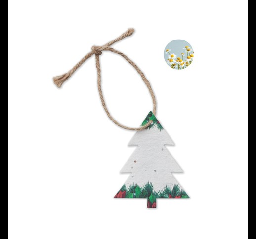 TREESEED - Seed paper Xmas ornament