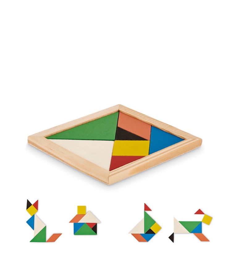 TANGRAM - Tangram puzzle in wood