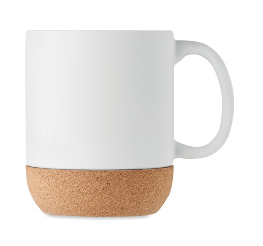MATT - Matt ceramic cork mug 300 ml
