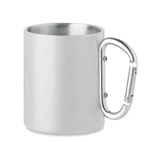 AROM - Metal mug and carabiner handle
