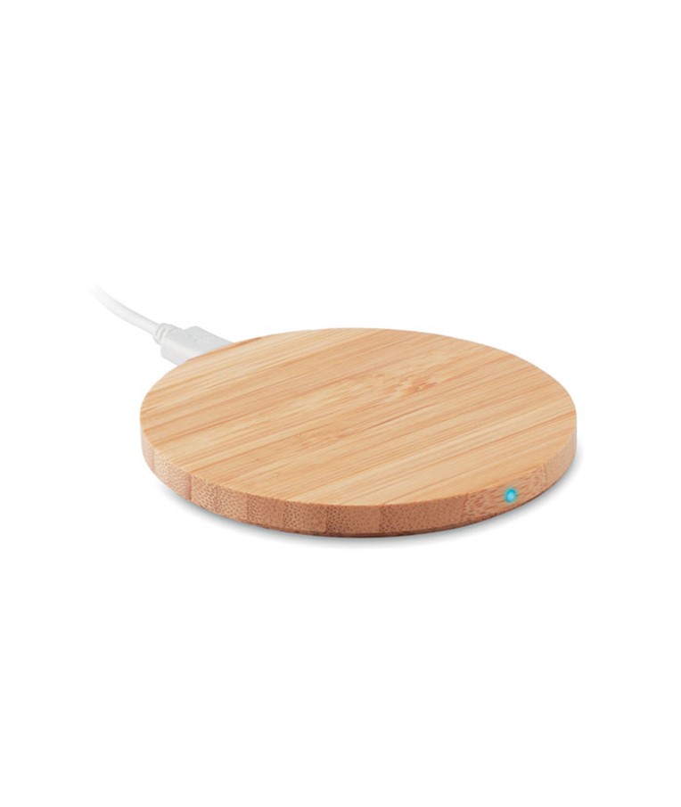 RUNDO LUX - Bamboo wireless charger 15W