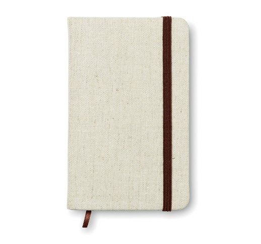 - A6 canvas notebook lined