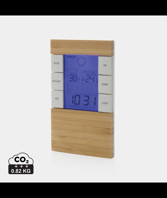Utah RCS rplastic and bamboo weather station