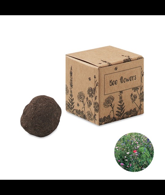 BOMBI II - Seed bomb with bee flowers