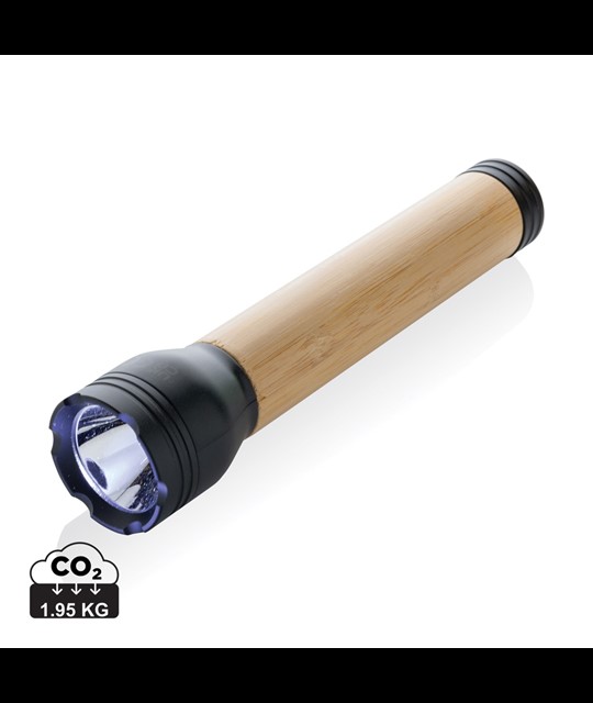 Lucid 5W RCS certified recycled plastic & bamboo torch