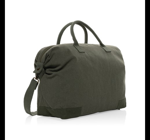 Kezar AWARE™ 500 gsm recycled canvas deluxe weekend bag