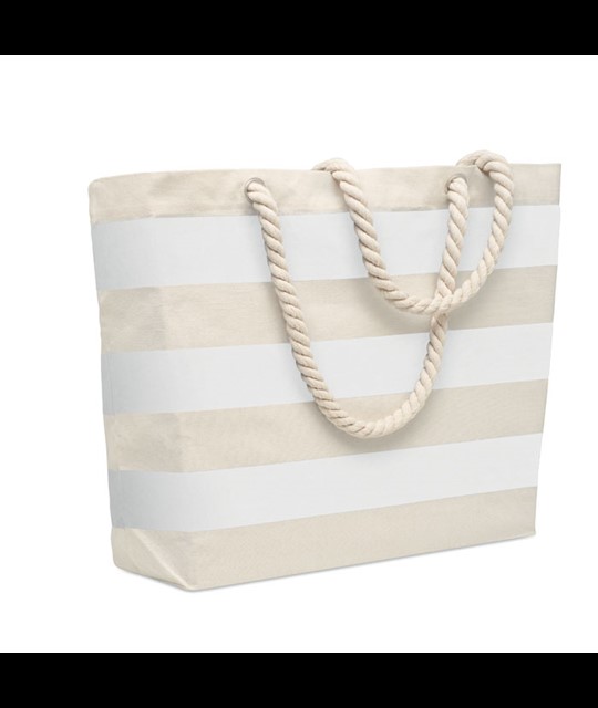 HEAVEN STRIPE - Cotton beach bag 220 gr/m²