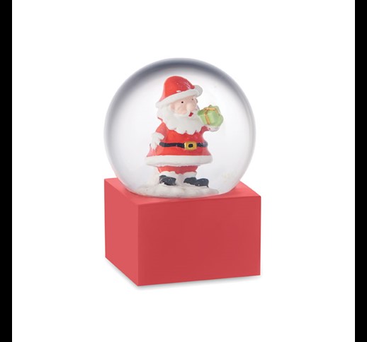 SANTO - Small snow ball glass ornament