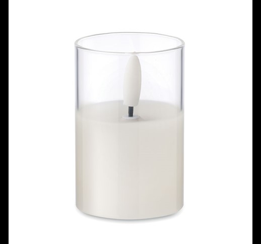 XANDLE - LED wax candle in glass holder