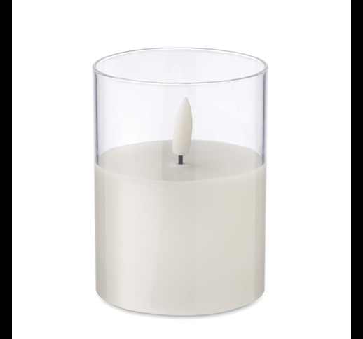 XANDLE+ - LED wax candle in glass holder