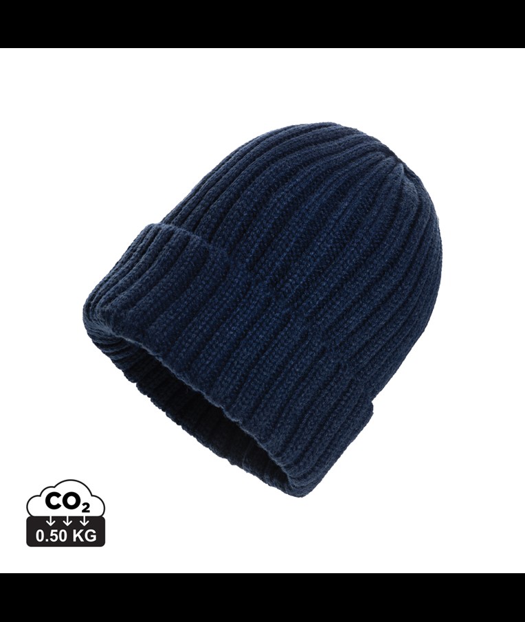 Kennedi AWARE™ Polylana® beanie with large rib