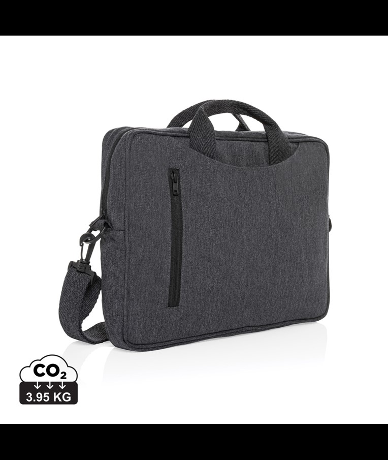 Laluka AWARE™ recycled cotton 15.4 inch laptop bag