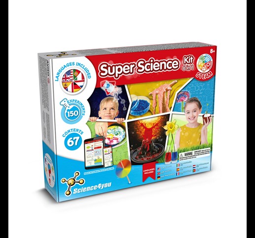 6 in 1 Super Science Kit I. Educational kit for children